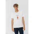 El Pulpo for man. 11010128064 North Pole T-shirt white (M), Casual, Short sleeve, Organic Cotton, Sustainable