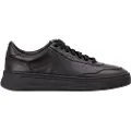 Hugo Boss for man. 50536484 Baltimore Leather Sneakers black (39), Flat, Laces, Casual