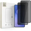 Tech-Protect Samsung Galaxy S25 FE Glass Spy+ Privacy Beskyttelsesglass - 2 stk. - Svart