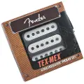Fender Stratocaster Tex-Mex Pickups Hvit Sett med 3