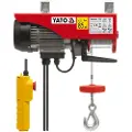YATO YT-5905, Elektrisk vinsj, 12 m, 300 kg, 600 kg, 11 m, 5 m