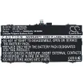 24hShop Batteri til nettbrett for Samsung Galaxy Tab S 10.5, SM-T800 WiFI, SM-T805C 4G og andre.