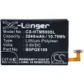 24hShop Batteri til smarttelefon, mobil til HTC M9, One M9, One M9+ osv.