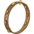 Meinl Vintage 1 Row Wood Tambourine Walnut Brown