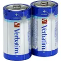 Verbatim - Batteri 2 x C - Alkalisk
