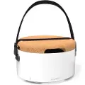 Berghoff 2415600, Barbecue, Kull (drivstoff), Tabletop, Rist, Beige, Hvit, Rund