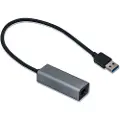 I-Tec USB 3.0 Metal Gigabit Ethernet Adapter - Nettverksadapter - USB 3.0 - Gigabit Ethernet x 1 - romgrå