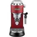 De'Longhi DEDICA EC 685.R - Kaffemaskin med melkeskummer - 15 bar - rød