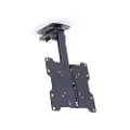 Multibrackets M VESA Flip Down - Monteringssett (monteringsplate, monteringsarm) - for LCD-skjerm - svart - skjermstørrelse: 15-37 - takmonterbar, skranke, under skap