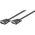 Goobay 50855, 2 m, DVI-D, DVI-D, Hankjønn, Hunkjønn, Sort
