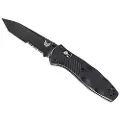 Benchmade Barrage Tanto 154CM Black Cerakote foldekniv, black valox, taggete