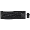 Logitech MK270 Wireless Combo - keyboard and mouse set - Hungarian - Tastatur & Mussett - Ungarsk - Svart