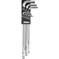 Kwb 147600, L-formet hex-nøkkelsett, Metrisk, 9 stykker, 1.5,2,2.5,3,4,5,6,8,10 mm