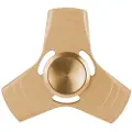 Gear Fidget Spinner Aluminium Gold