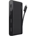 Belkin USB-C 4-Port Mini Hub - Hub - 4 x SuperSpeed USB 3.0 - stasjonær