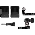 GoPro Helmet Front + Side Mount - Monteringssett til videokamera - for HERO3 HERO3+ HERO4 HERO6 Svart HERO7 Svart, Sølv, Hvit