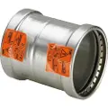 Viega Inox skydemuffe 76,1 mm INOX, rustfri stål, SC-Contur