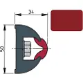 VETUS Deksel For Belteende 30 M