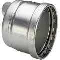 Viega Sanpress inox slutmuffe 28 mm rustfrit stål