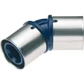 Wavin 50mm Tigris K1 vk 45gr - 50 mm Tigris plast vinkel 45gr