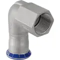Geberit Overgangsvinkel 90 grader rustfri 15 mm-1/2 muffe / muffe mapress