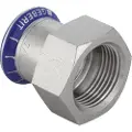 Geberit Overgang rustfri 54-2 muffe / muffe mapresss