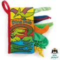 Adlibris Dino Tails Aktivitetsbok 21 cm Jellycat