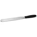 Patisse glasskniv, buet, 36 x 2 cm, sølv-svart rustfritt stål