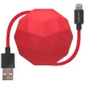 Usbepower COSMO Lightning - 1.2m Lightning cable with case - Red