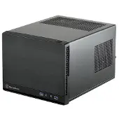 Silverstone SUGO 13 - Kabinett - Desktop - Svart