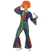 Atosa Disco-stripet Kostyme