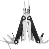 Leatherman Charge+ multiverktøy - tang, lommestørrelse 19 verktøy svart rustfritt stål