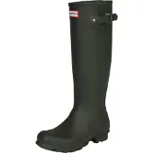 Hunter for woman. WFT1000RMA Original Tall Wellington Boots green (36), Flat, None, Casual