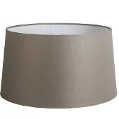 QAZQA Linskjerm taupe 45 cm