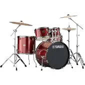 Yamaha Rydeen 22" Drum Kit w/Cymbals Burgundy Glitter