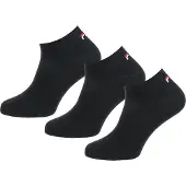 FILA Ankelsokker - 3-pack - Svart - - 35/38 - Sokker