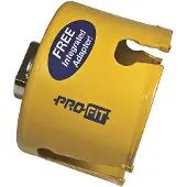 Wareco ProFit Multi Purpose HM hulsav med adapter, 177 mm