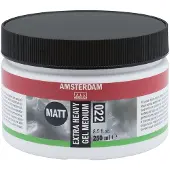 Amsterdam Extra heavy gel medium matt 022 glass