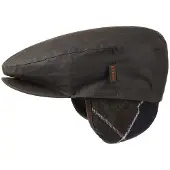 Barbour Cheviot Tartan Cap Olive - S