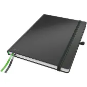 Leitz Notatbok Complete A4 Linjert 96g/80 ark Sort