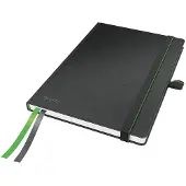 Leitz Notatbok Complete A5 Linjert 96g/80 ark Sort