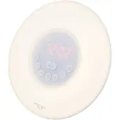 24hShop Vekkerklokke med wake-up light og FM-radio