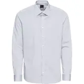Olymp Skjorte Slim Fit Grå Størrelse