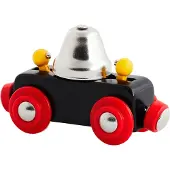BRIO World Vogn m. Bjelle - Svart 33749 - - OneSize - Tog