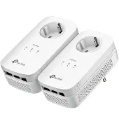 TP-LINK TL-PA8030P KIT - Starter Kit - strømlinjeadapter 1GbE, HomePlug AV (HPAV), HomePlug AV (HPAV) 2.0 - veggpluggbar