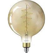Philips E27 Giant LED-globepære 7 W gull dimbar