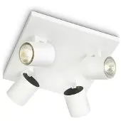 Philips Runner plate/spiral white 4x50W 230V