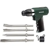 Metabo DMH 30 sett pneumatisk meiselhammer 1/4 (6,3 mm) 6,2 bar inkl. koffert (6.04115.50)