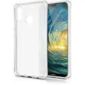 Itskins Spectrum Clear - Baksidedeksel for mobiltelefon - termoplast-polyuretan (TPU) - gjennomsiktig - for Huawei P20 lite