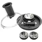 Magimix 17501, Tilbehørssett, Sort, Rustfritt stål, 194 mm, 204 mm, 255 mm, 1,4 kg
